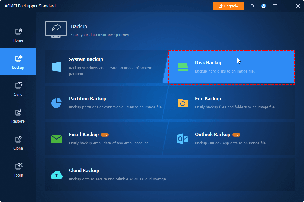 AO Mei Backupper AOMEI Backupper - Image 1